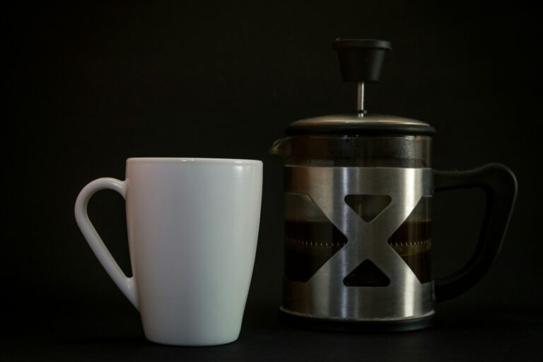 Manual burr coffee grinder beans french press coffee