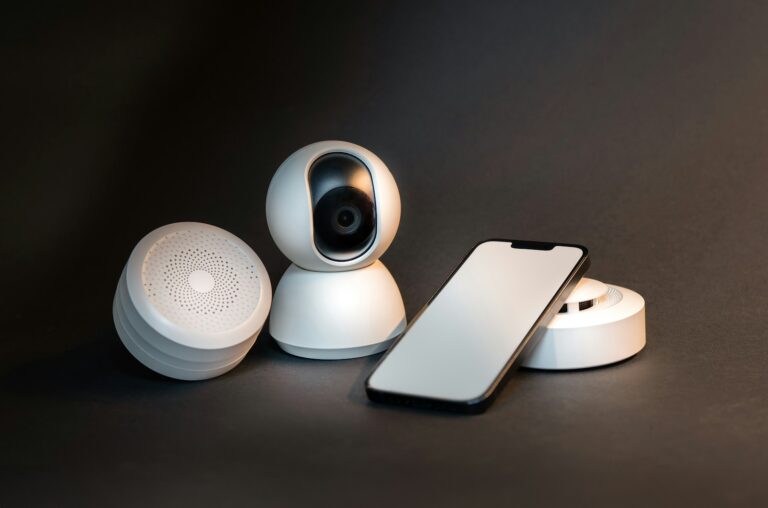 Indoor wifi security camera shelf