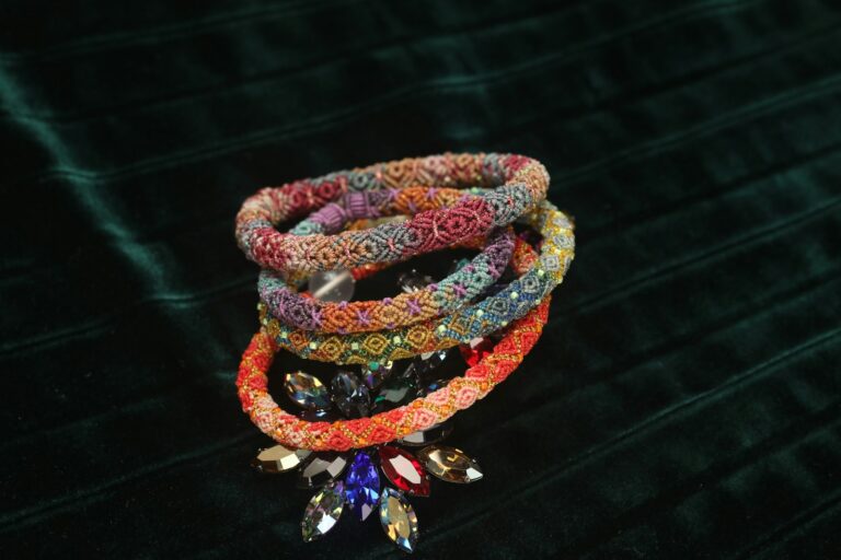 Ring stack bracelets neutral outfit