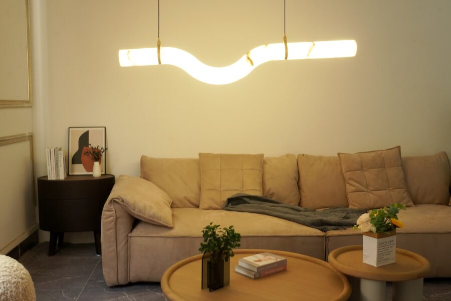 Smart led light bulbs living room lamp