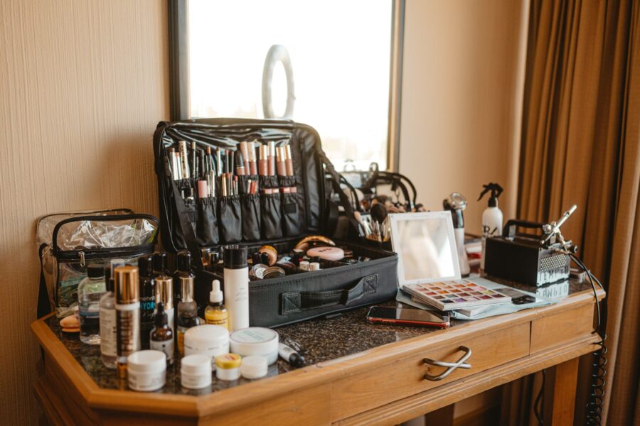 Style amp beauty vanity organization skincare makeup home
