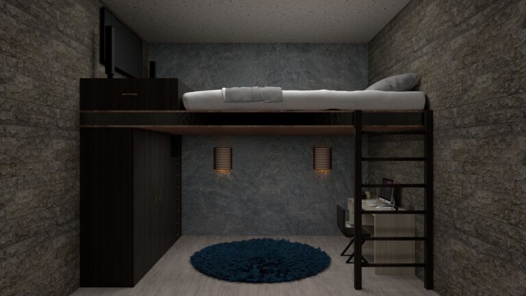 Small bedroom storage