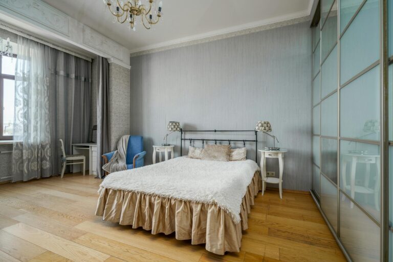 Cozy budget bedroom