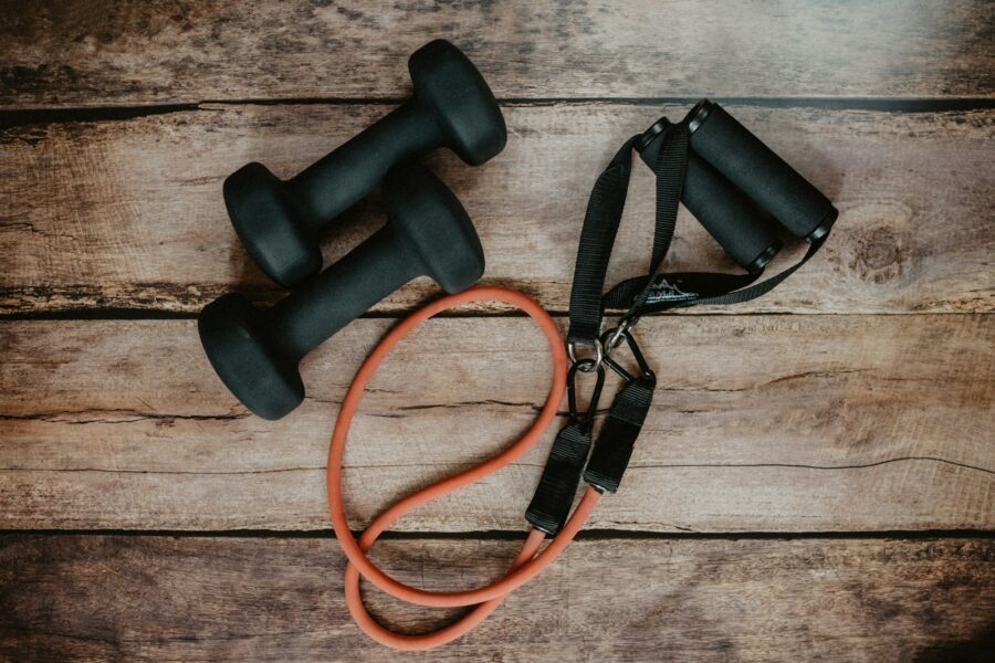 Home workout corner