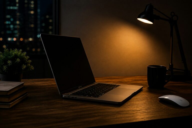 Tidy home office