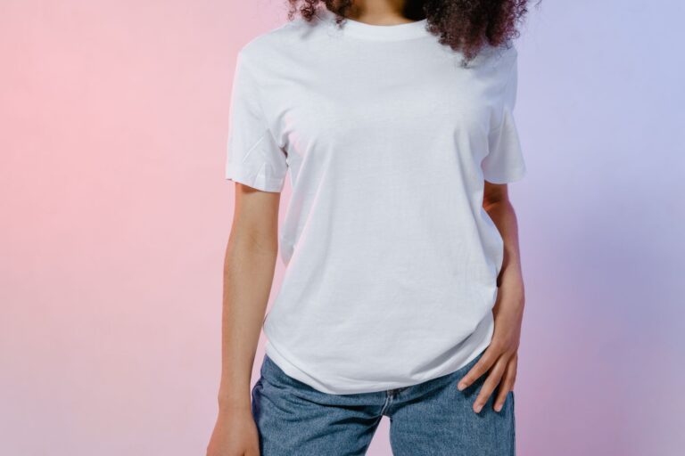 Person wearing jeans