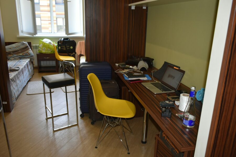 Student dorm room