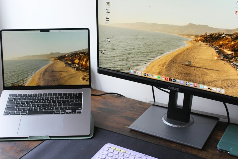 Portable monitor laptop