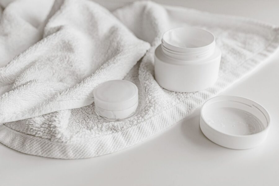 Body lotion jar