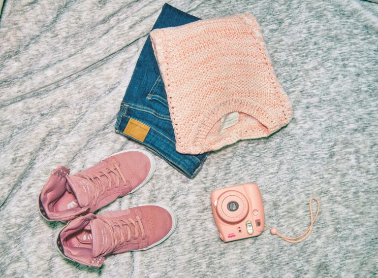 Flat lay outfits