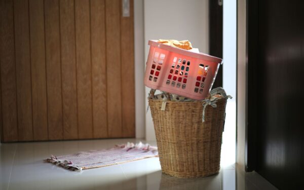 Laundry baskets that make sorting, carrying and storing clothes much easier