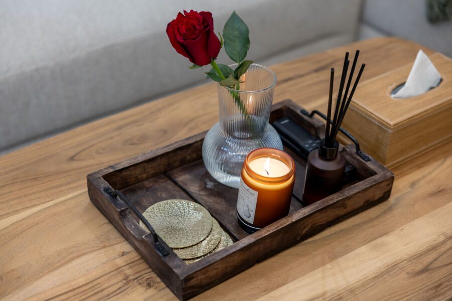 Scented candle reed