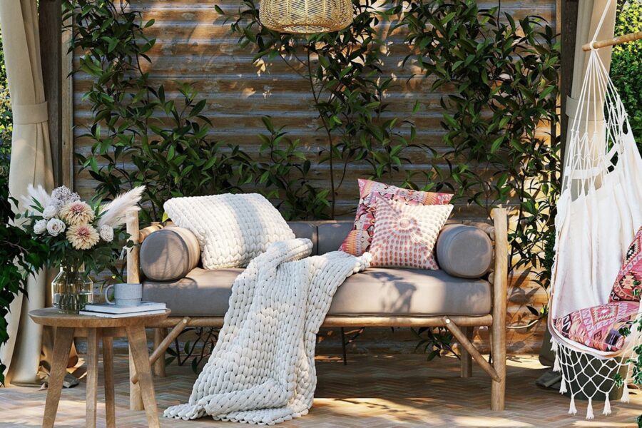 Cozy patio string