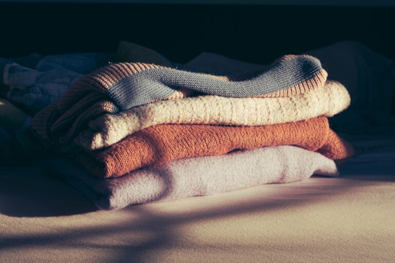 Folded loungewear neutral