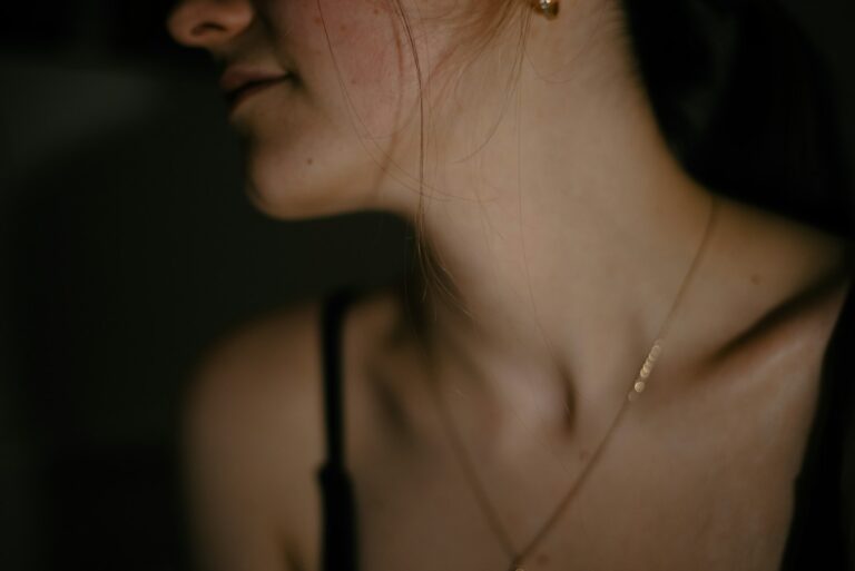 Woman wearing small