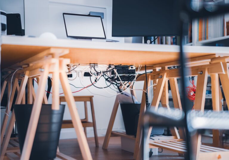 Budget home workspace