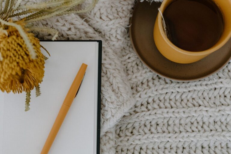 Notebook pen herbal