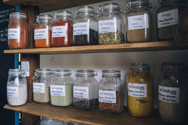 Glass food containers