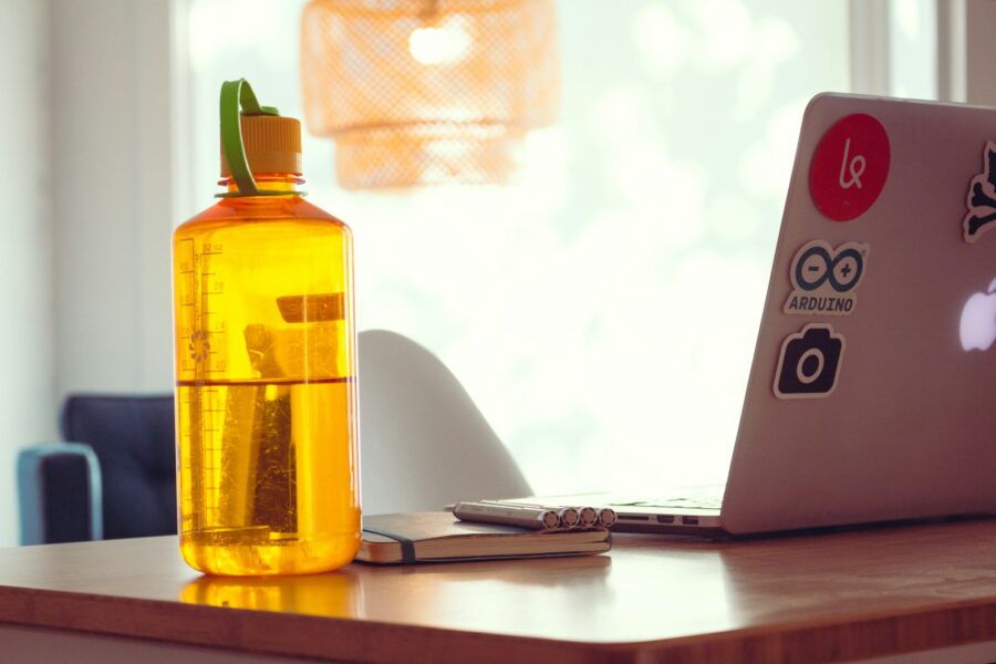 Reusable water bottle