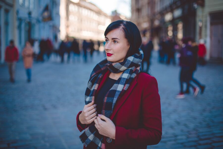 Woman winter coat
