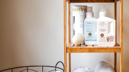 Simple space-saving bathroom finds that make getting ready less stressful