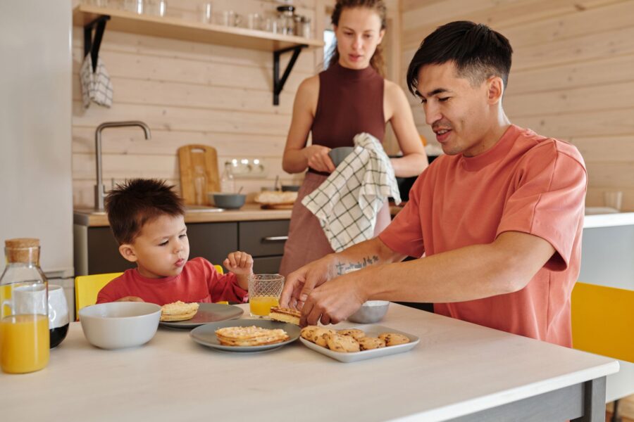 Family kitchen table