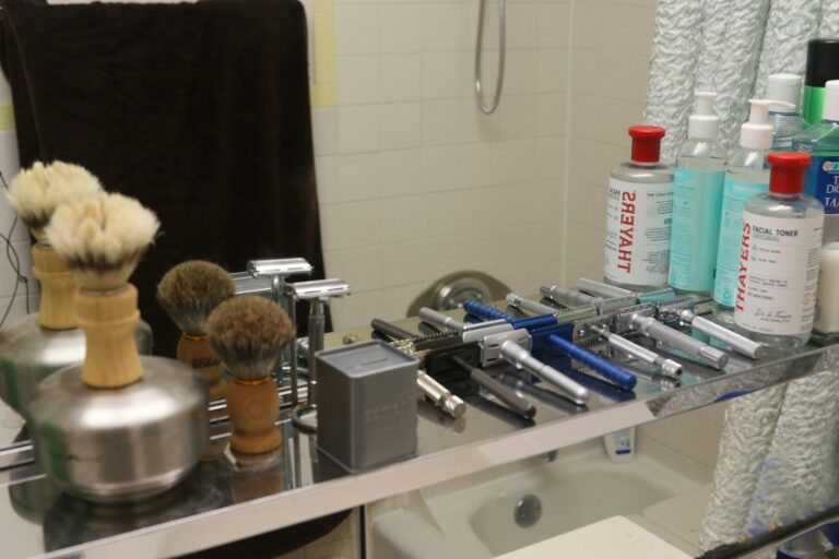 Budget shampoo bottles