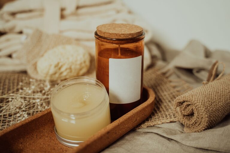 Simple skincare items