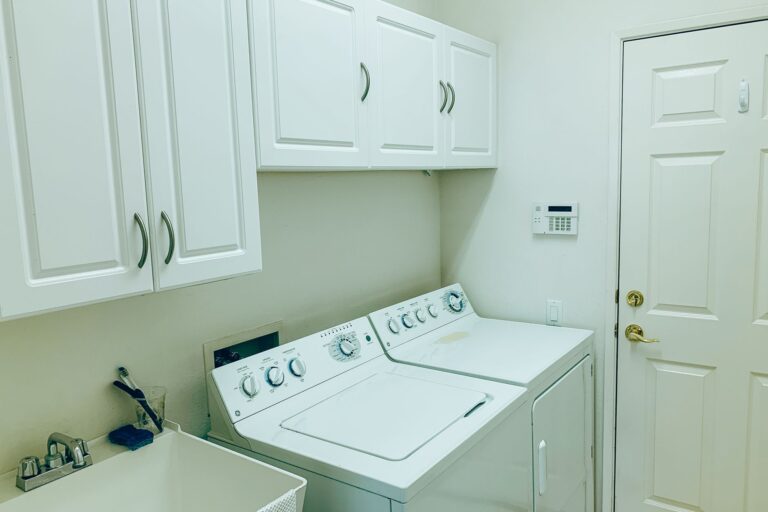 Organized sink cabinet