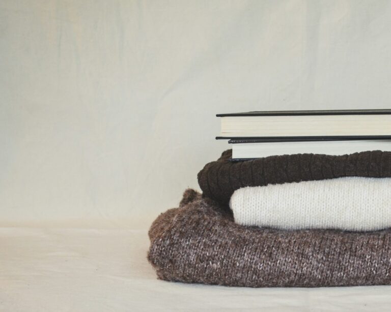 Stack folded flannel