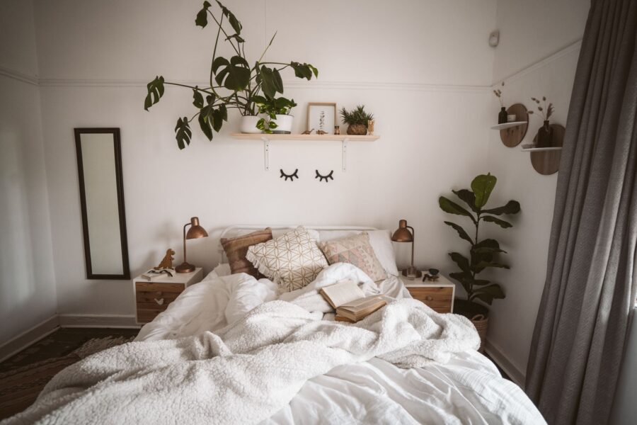 Cozy winter bed