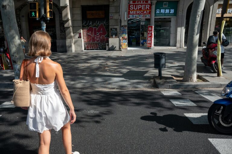 Summer linen dress