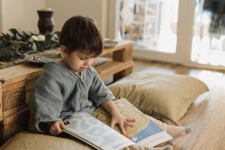 Small reading corner