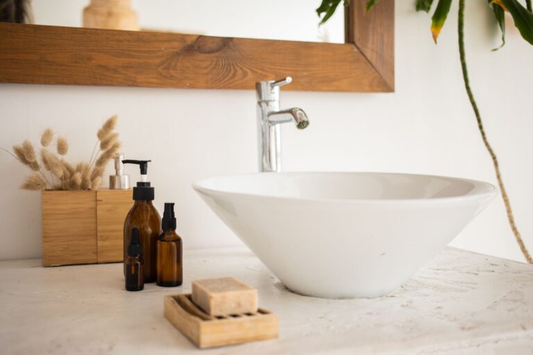 Budget bathroom storage