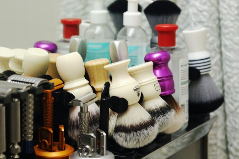 Razor shaving cream