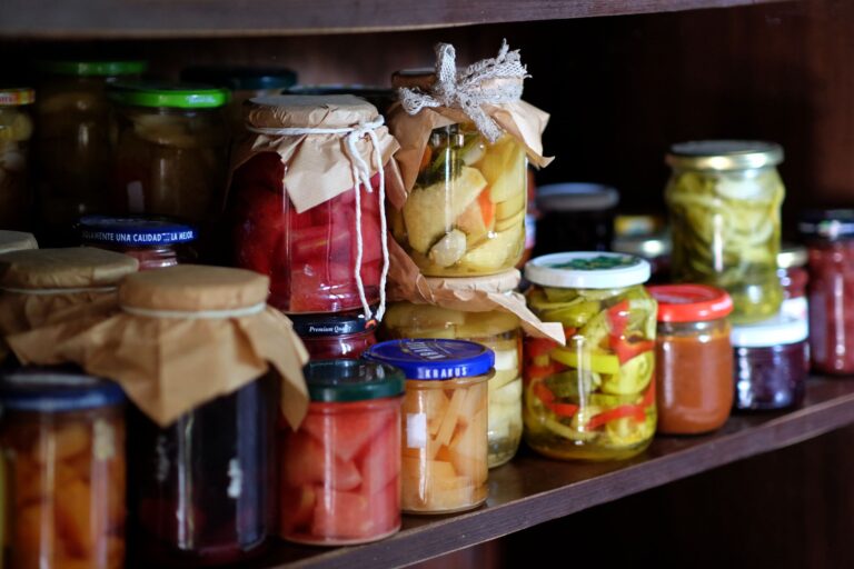 Budget pantry shelves