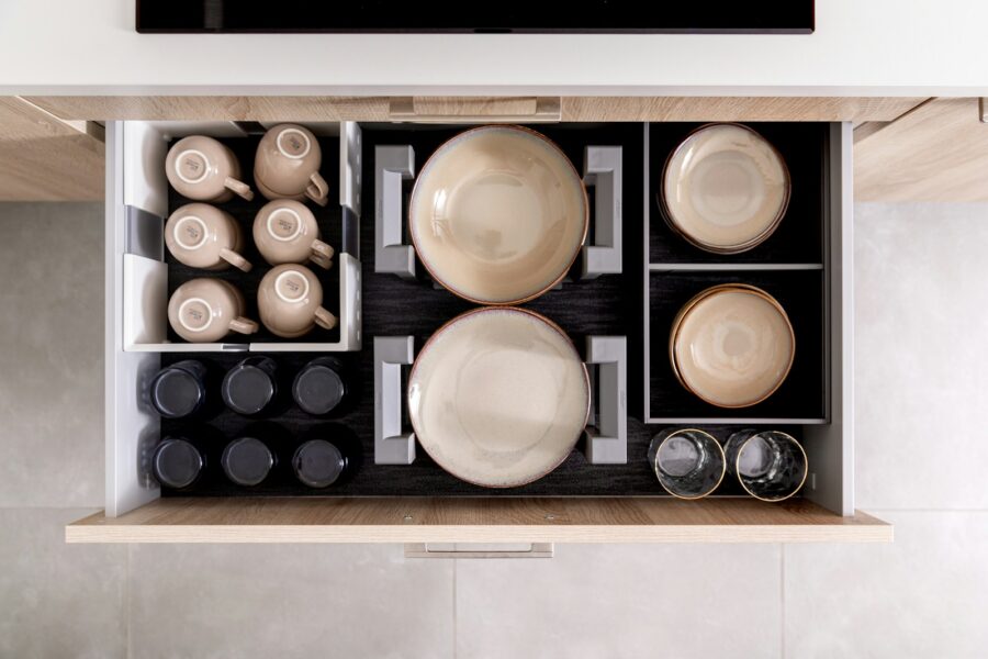 Drawer organizers bamboo