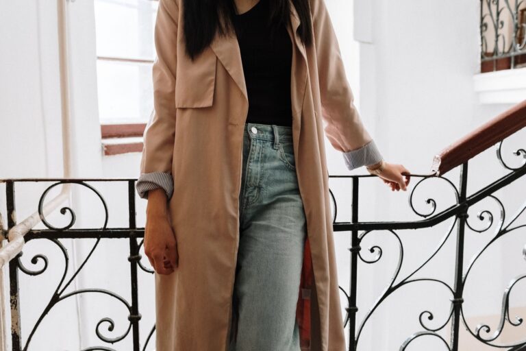 Spring trench coat