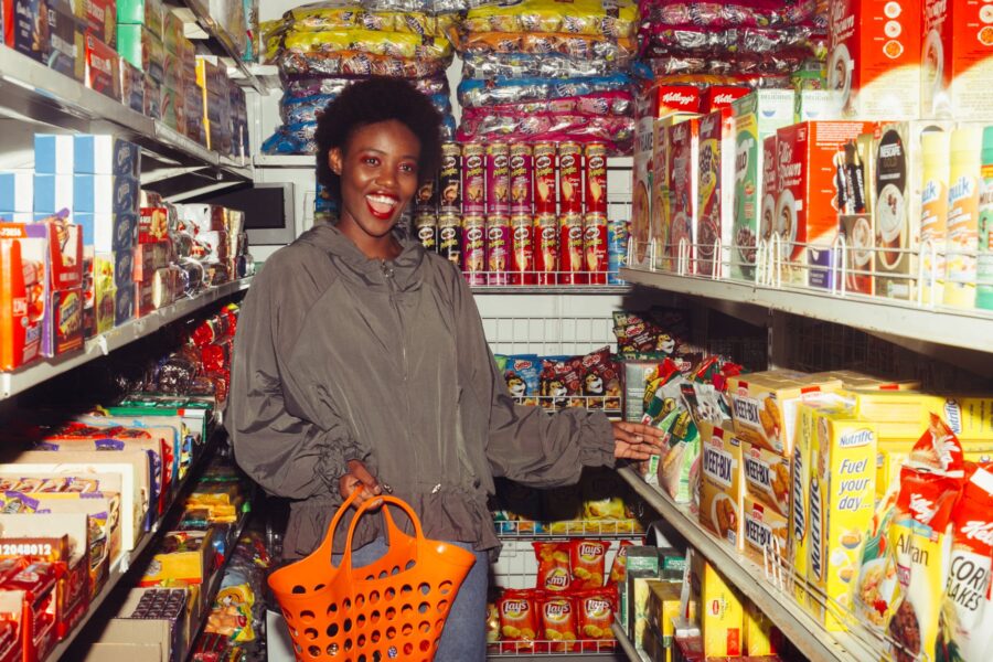 Shopping basket supermarket