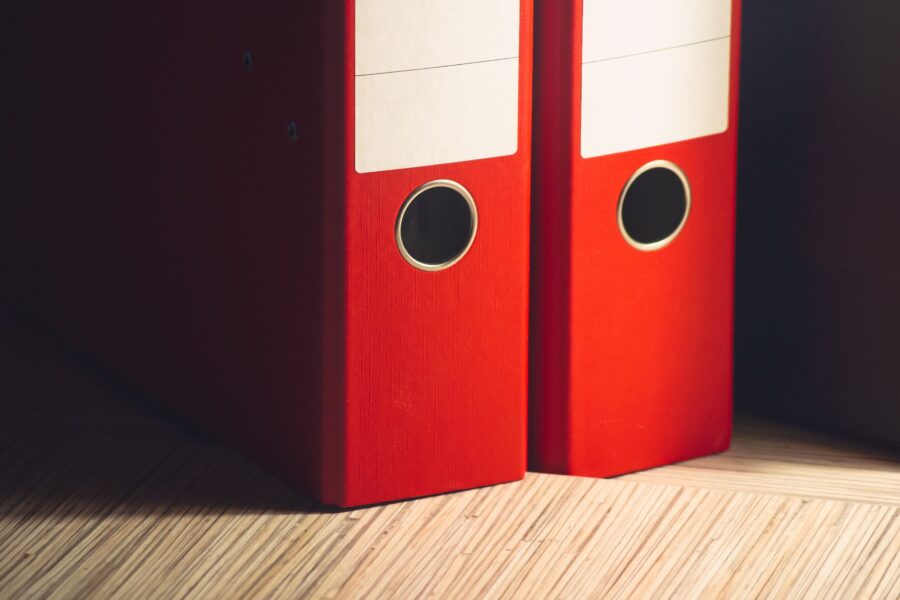 Desk folders document