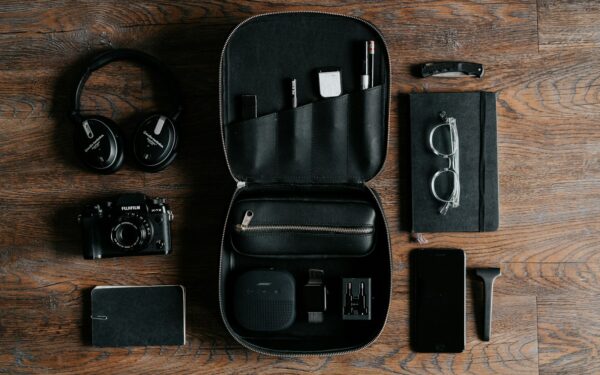 Everyday travel pouches that keep your bag calm and your stuff findable