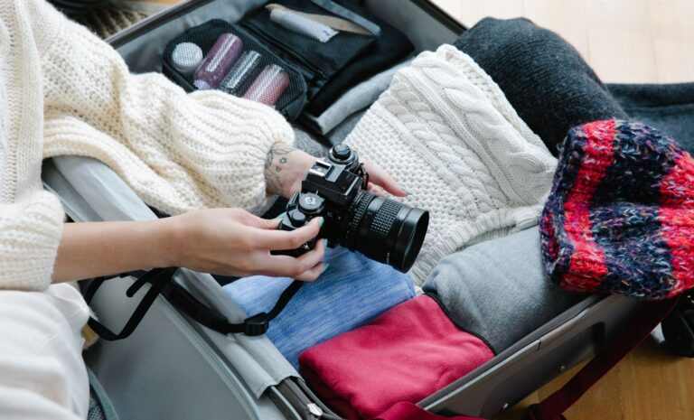 Packing cubes laundry