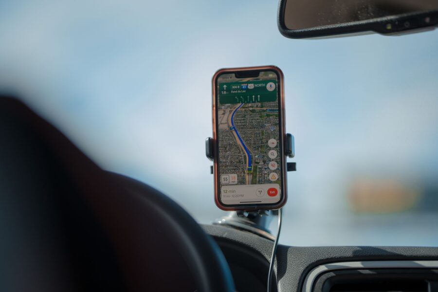 Car dashboard magnetic