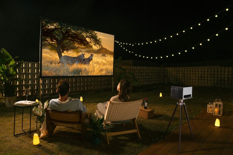 Mini projector coffee