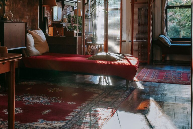 Bedroom area rug