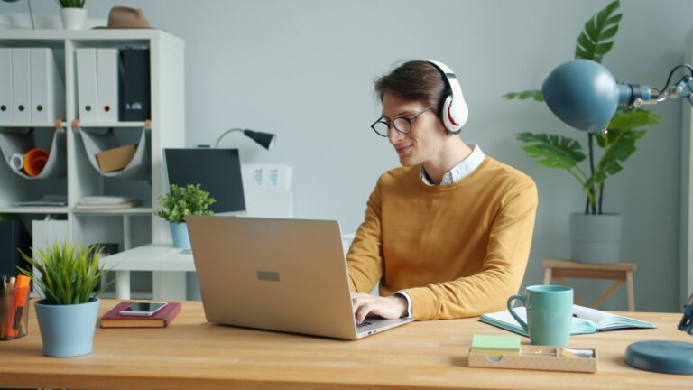 Person wearing ear