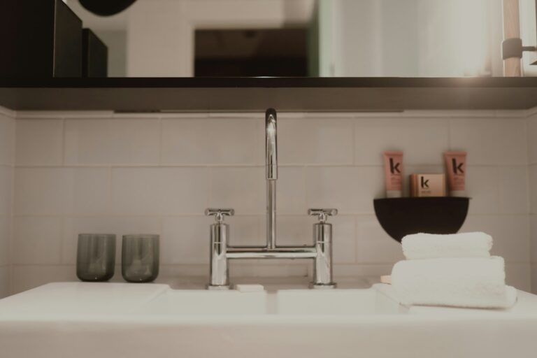 Modern bathroom shower