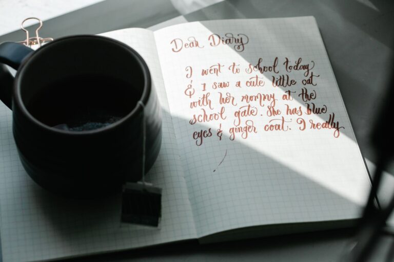 Journal pen herbal