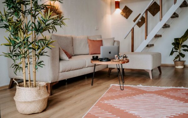 Simple category baskets that keep shared spaces calmer and less cluttered