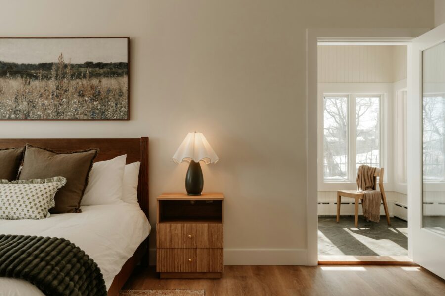Bed pillows white